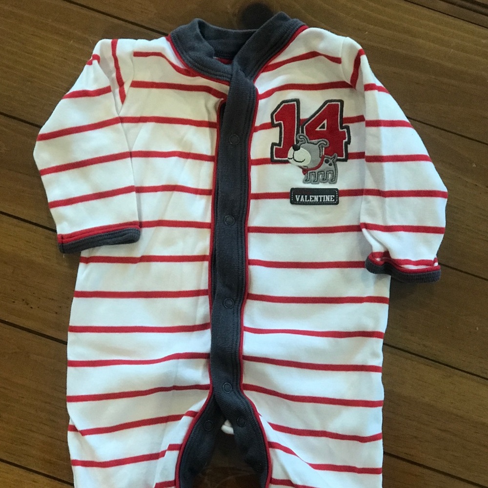 Valentine’s Pajamas Size 3-6 Months